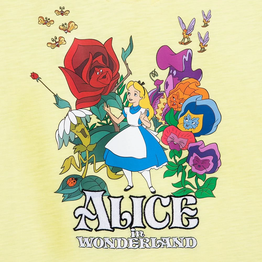 Disney Alice In Wonderland Fashion T-Shirt For Women 4 Disney Alice In Wonderland Fashion T-Shirt For Women - Image 2