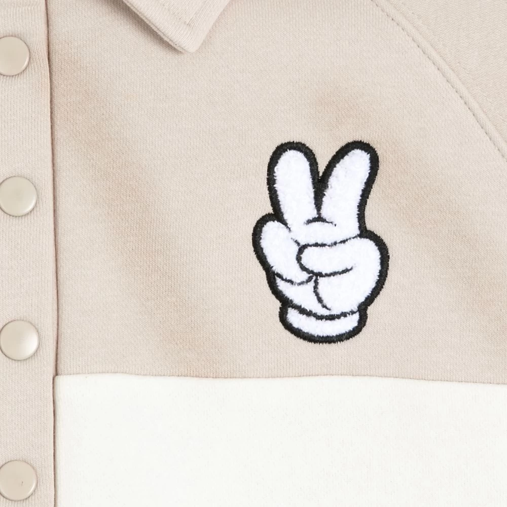 Disney Mickey Mouse Peace Sign Sweatshirt For Women 7 Disney Mickey Mouse Peace Sign Sweatshirt For Women - Image 5