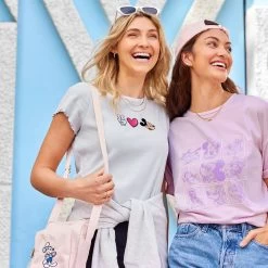 Disney Mickey Mouse And Friends Fashion T-Shirt For Women 9 Disney Mickey Mouse And Friends Fashion T-Shirt For Women -Disney 5106057430349 3