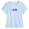 Disney Mickey Mouse ''Peace, Love, Mickey'' T-Shirt For Women 1 Disney Mickey Mouse ''Peace, Love, Mickey'' T-Shirt For Women -Disney 5106057430350
