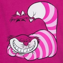 Disney Cheshire Cat Fashion T-Shirt For Women – Alice In Wonderland -Disney 5106058560257 1