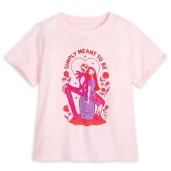 Disney 11 Disney Jack Skellington And Sally Valentine's Day T-Shirt For Women – The Nightmare Before Christmas