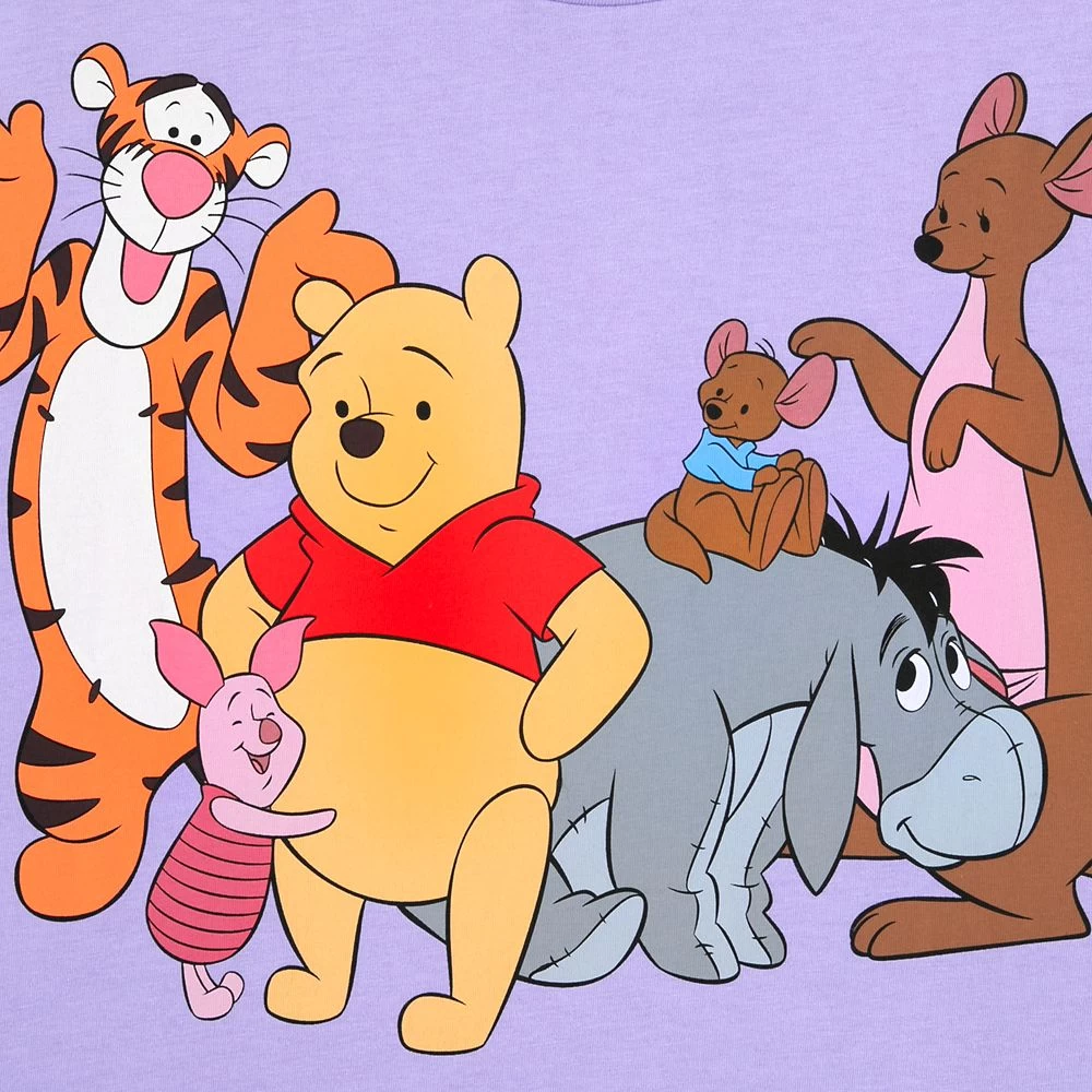 Disney Winnie The Pooh And Pals T-Shirt For Women 4 Disney Winnie The Pooh And Pals T-Shirt For Women - Image 2