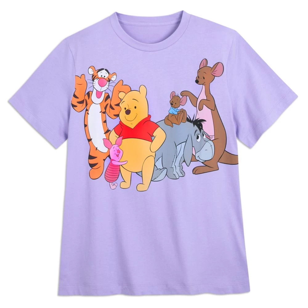 Disney Winnie The Pooh And Pals T-Shirt For Women 3 Disney Winnie The Pooh And Pals T-Shirt For Women