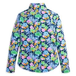 Mickey And Minnie Mouse Zip Pullover For Women By Lilly Pulitzer – Disney Parks -Disney 5106107140121 2