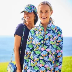 Mickey And Minnie Mouse Zip Pullover For Women By Lilly Pulitzer – Disney Parks -Disney 5106107140121 7