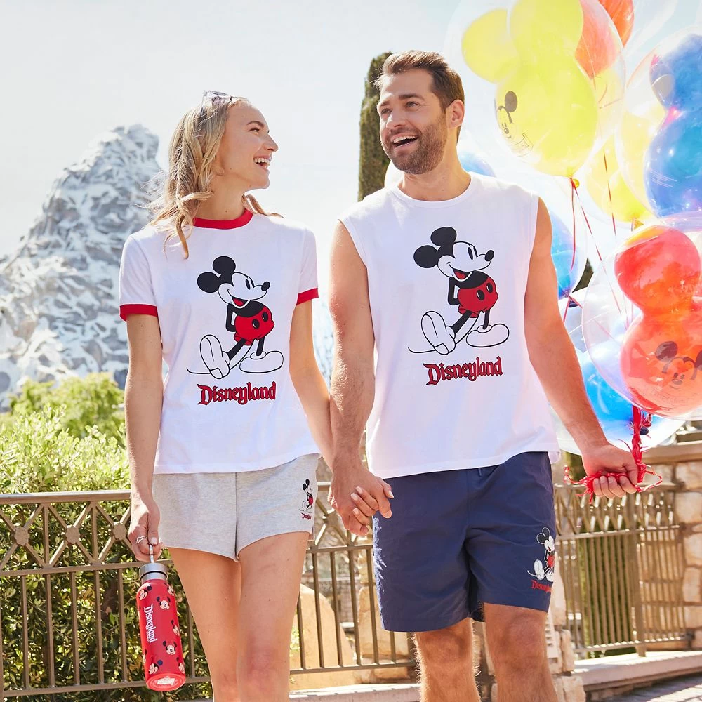 Mickey Mouse Standing Family Matching Shorts For Adults – Disneyland – Navy 4 Mickey Mouse Standing Family Matching Shorts For Adults – Disneyland – Navy - Image 2