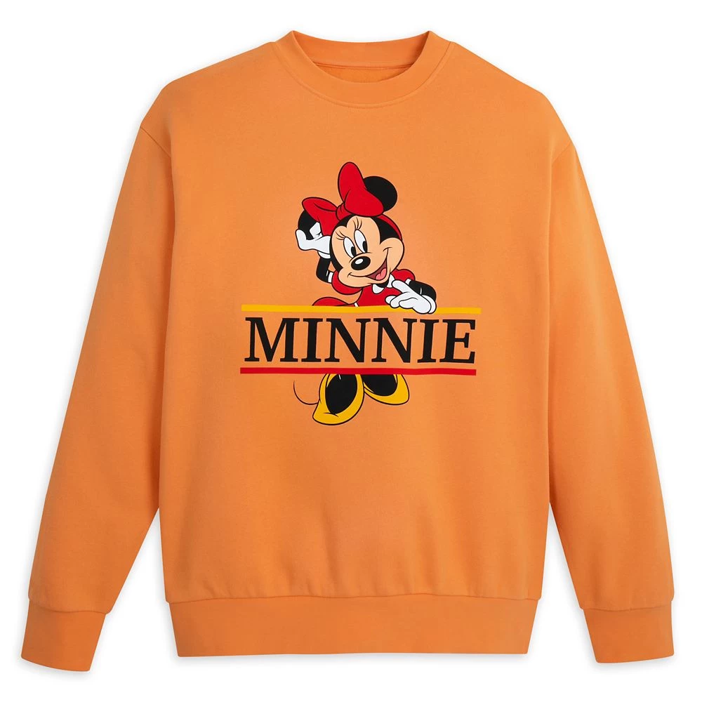 Disney Minnie Mouse Pullover Sweatshirt For Adults 3 Disney Minnie Mouse Pullover Sweatshirt For Adults