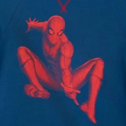 Disney Spider-Man ''Web-Slinger'' Fleece Pullover For Adults -Disney 5201059241364 1