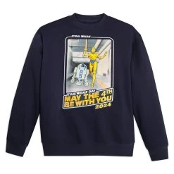 Disney Star Wars: May The 4th Be With You 2024 Pullover Sweatshirt For Adults
