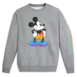 Mickey Mouse Pullover Sweatshirt For Adults β Disney Pride Collection