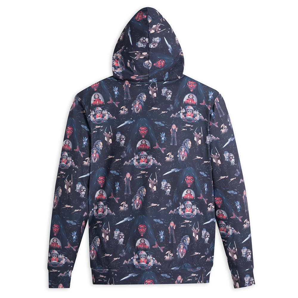 Disney Star Wars: Episode 1 Performance Pullover Hoodie For Adults By RSVLTS – The Phantom Menace 25th Anniversary 5 Disney Star Wars: Episode 1 Performance Pullover Hoodie For Adults By RSVLTS – The Phantom Menace 25th Anniversary - Image 3