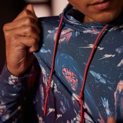 Disney Star Wars: Episode 1 Performance Pullover Hoodie For Adults By RSVLTS – The Phantom Menace 25th Anniversary 12 Disney Star Wars: Episode 1 Performance Pullover Hoodie For Adults By RSVLTS – The Phantom Menace 25th Anniversary -Disney 5202106430332 4