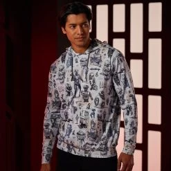 Disney Star Wars Droids Performance Pullover Hoodie For Adults By RSVLTS 10 Disney Star Wars Droids Performance Pullover Hoodie For Adults By RSVLTS -Disney 5202106430333 1