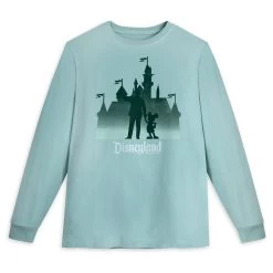 Walt Disney And Mickey Mouse ''Partners'' Long Sleeve T-Shirt For Adults – Disneyland