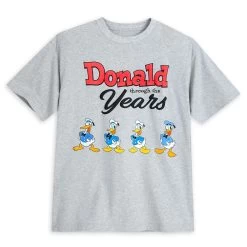 Disney 3 Disney Donald Duck Through The Years T-Shirt For Adults