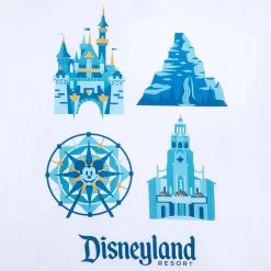 Disneyland Icons T-Shirt For Adults -Disney 5205059750140 3