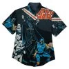 Disney Star Wars ''Space In-Vaders'' Button Down Shirt For Adults By RSVLTS -Disney 5205106430002