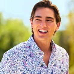 Mickey Mouse And Friends ''Afternoon'' Shirt For Adults By RSVLTS – Disney100 -Disney 5205106430124 5