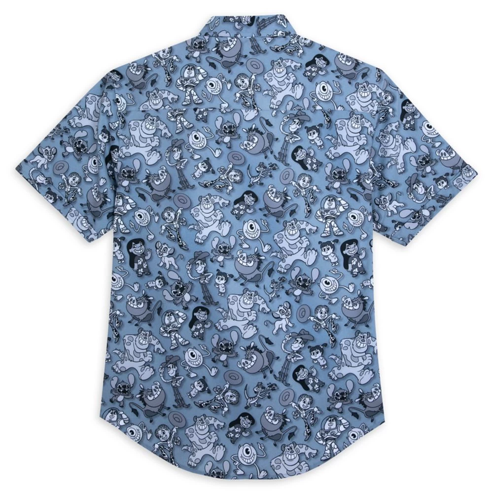 Disney And Pixar Character ''Pie-Eyed Party'' Shirt For Adults By RSVLTS 4 Disney And Pixar Character ''Pie-Eyed Party'' Shirt For Adults By RSVLTS - Image 2