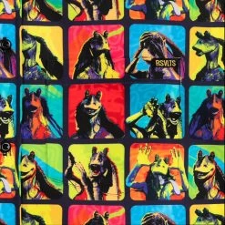 Disney Star Wars ''Jar Pop'' Button Down Shirt For Adults By RSVLTS -Disney 5205106430331 2