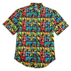 Disney Star Wars ''Jar Pop'' Button Down Shirt For Adults By RSVLTS