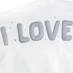 Disney Princess Leia And Han Solo ''I Love You'' Couples Spirit Jersey For Adults – Star Wars – White -Disney 5302058380065 4