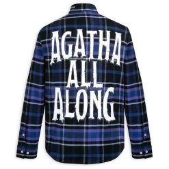Disney Agatha Harkness Flannel Shirt For Adults By Cakeworthy – WandaVision 11 Disney Agatha Harkness Flannel Shirt For Adults By Cakeworthy – WandaVision -Disney 5303058250087 2
