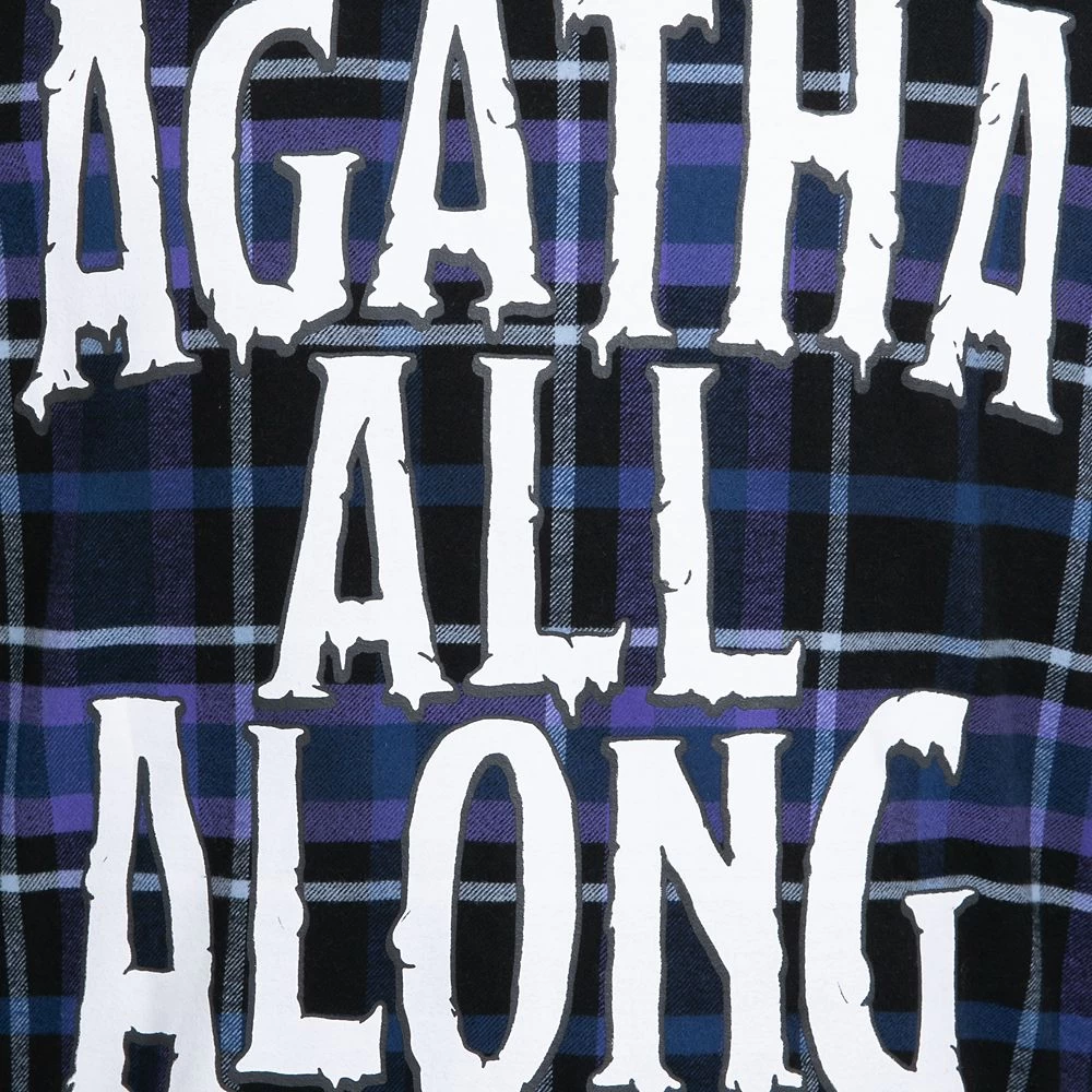 Disney Agatha Harkness Flannel Shirt For Adults By Cakeworthy – WandaVision 8 Disney Agatha Harkness Flannel Shirt For Adults By Cakeworthy – WandaVision - Image 6