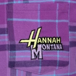 Disney Hannah Montana Flannel Shirt For Adults By Cakeworthy -Disney 5303058250116 3