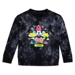 Disneyland 2024 Tie-Dye Pullover Sweatshirt For Kids