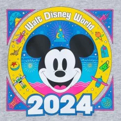 Mickey Mouse Zip Hoodie For Kids – Walt Disney World 2024 -Disney 5402057390013 3