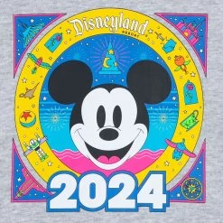 Mickey Mouse Zip Hoodie For Kids – Disneyland 2024 -Disney 5402057390014 3