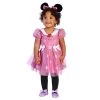 Disney Minnie Mouse Bodysuit Costume For Baby – Pink -Disney 5501040739326