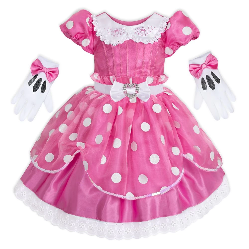 Disney Minnie Mouse Costume For Kids – Pink 4 Disney Minnie Mouse Costume For Kids – Pink - Image 2