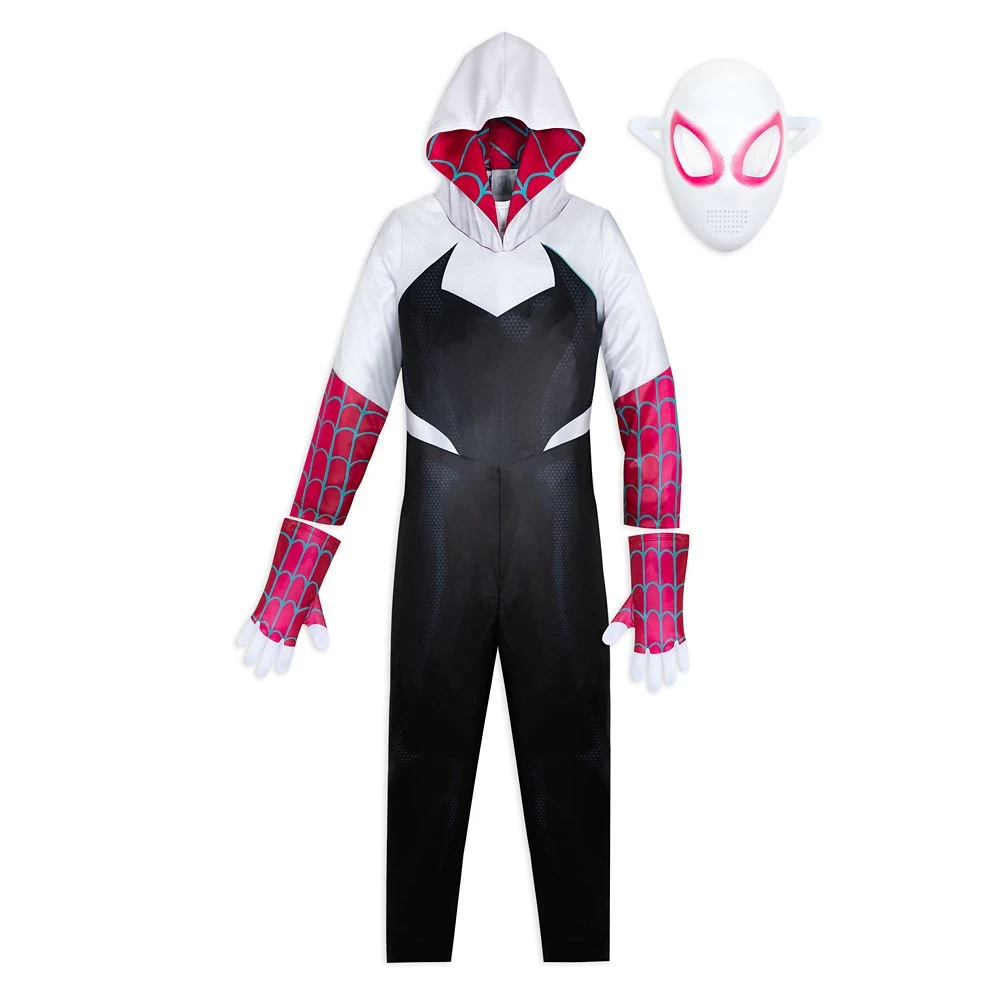 Disney Spider-Gwen Costume For Kids – Spider-Man: Across The Spiderverse 4 Disney Spider-Gwen Costume For Kids – Spider-Man: Across The Spiderverse - Image 2