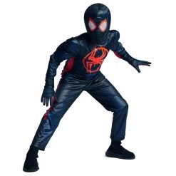 Disney Miles Morales Spider-Man Costume For Kids -Disney 5502107019285 9