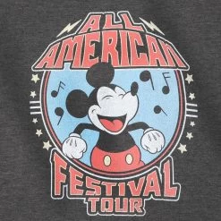 Disney Mickey Mouse All American Festival Tour T-Shirt For Adults -Disney 6720107063643 2