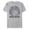 Disney King Triton ''World's Greatest Dad Bod'' Heathered T-Shirt For Men – The Little Mermaid 2 Disney King Triton ''World's Greatest Dad Bod'' Heathered T-Shirt For Men – The Little Mermaid -Disney 7002107060121