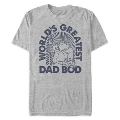 Disney King Triton ''World's Greatest Dad Bod'' Heathered T-Shirt For Men – The Little Mermaid