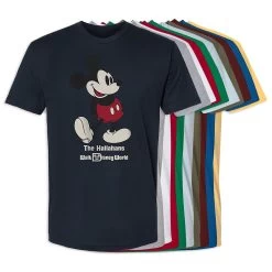 Adults' Walt Disney World Standing Mickey Mouse T-Shirt β Customized