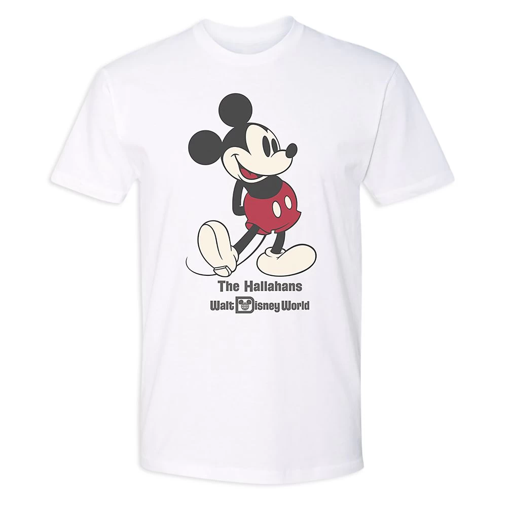 Adults' Walt Disney World Standing Mickey Mouse T-Shirt – Customized 6 Adults' Walt Disney World Standing Mickey Mouse T-Shirt – Customized - Image 4