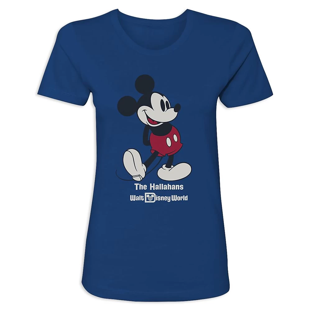 Women's Walt Disney World Standing Mickey Mouse T-Shirt – Customized 11 Women's Walt Disney World Standing Mickey Mouse T-Shirt – Customized - Image 9