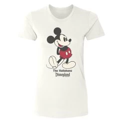 Women's Disneyland Standing Mickey Mouse T-Shirt – Customized -Disney 7807055820349 3
