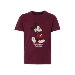 Kids' Disneyland Standing Mickey Mouse T-Shirt – Customized -Disney 7807055820359 7