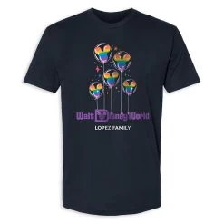 Adults' Walt Disney World Mickey Mouse Balloon T-Shirt – Customized -Disney 7807055820386 4