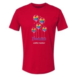 Adults' Disneyland Mickey Mouse Balloon T-Shirt – Customized -Disney 7807055820387 5