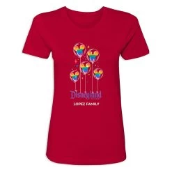 Women's Disneyland Mickey Mouse Balloon T-Shirt – Customized -Disney 7807055820396 5