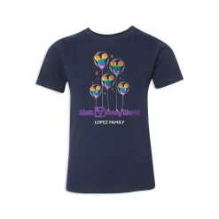 Kids' Walt Disney World Mickey Mouse Balloon T-Shirt – Customized -Disney 7807055820405 4