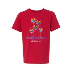 Kids' Walt Disney World Mickey Mouse Balloon T-Shirt – Customized -Disney 7807055820405 5